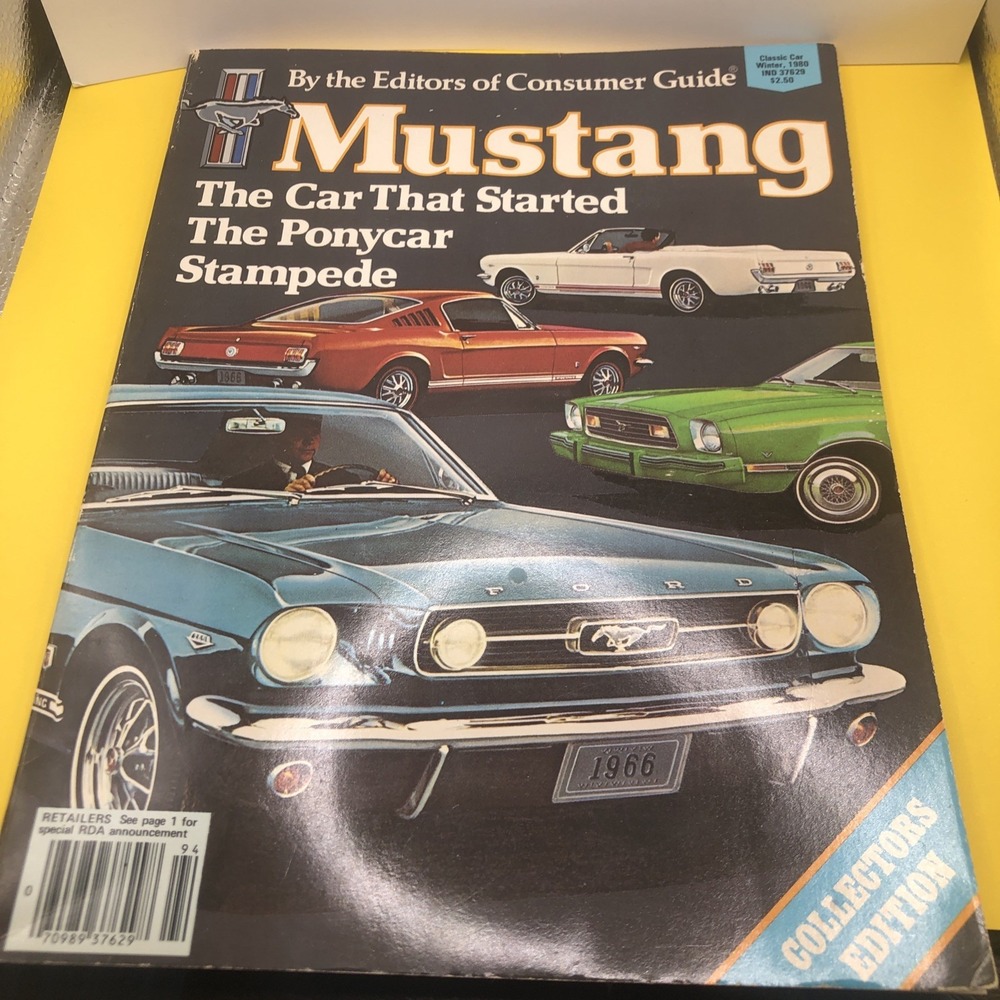 Mustang, The Car that Started the Ponycar Stampede Book Shelby Cobra Collectors